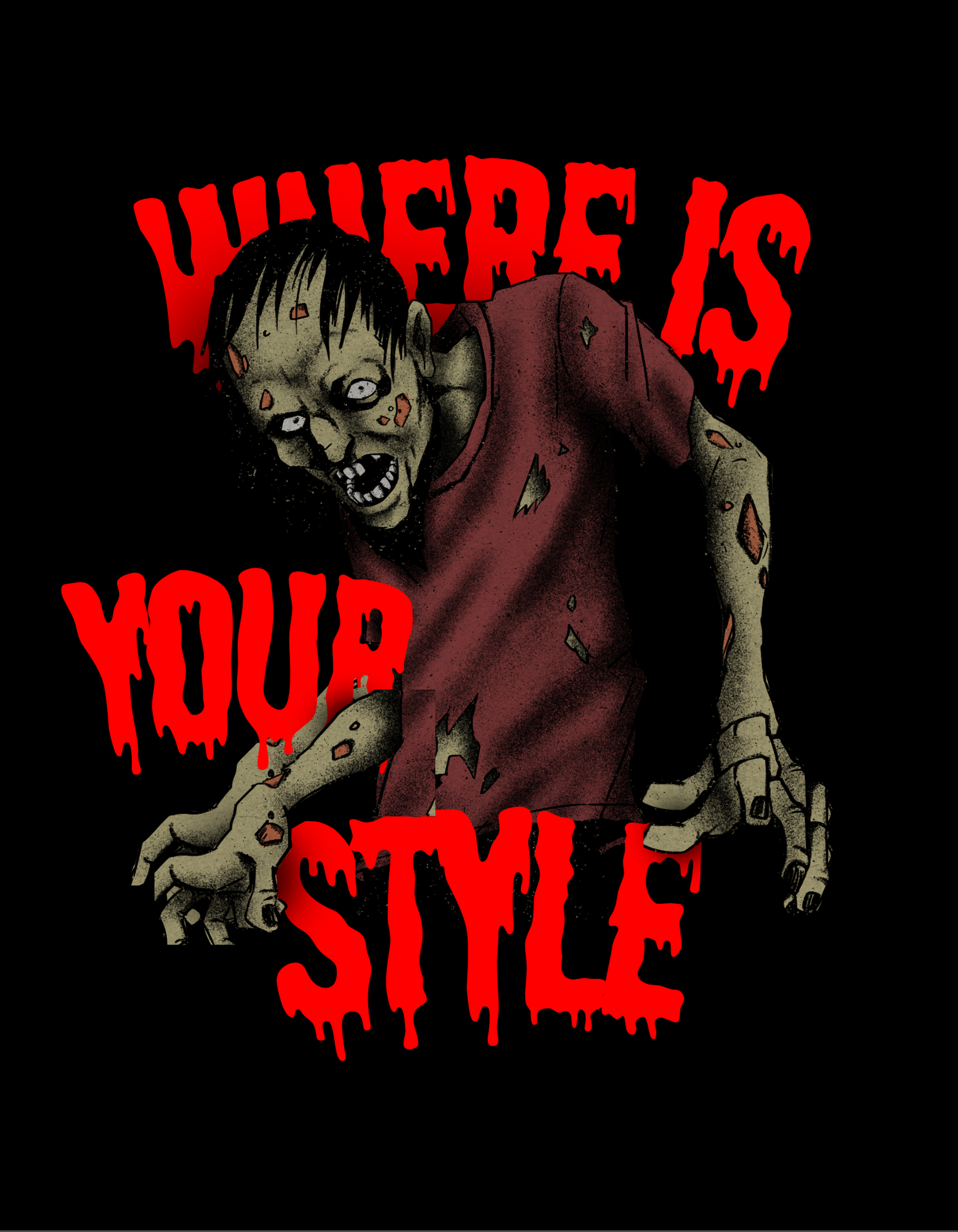 zombie tee
